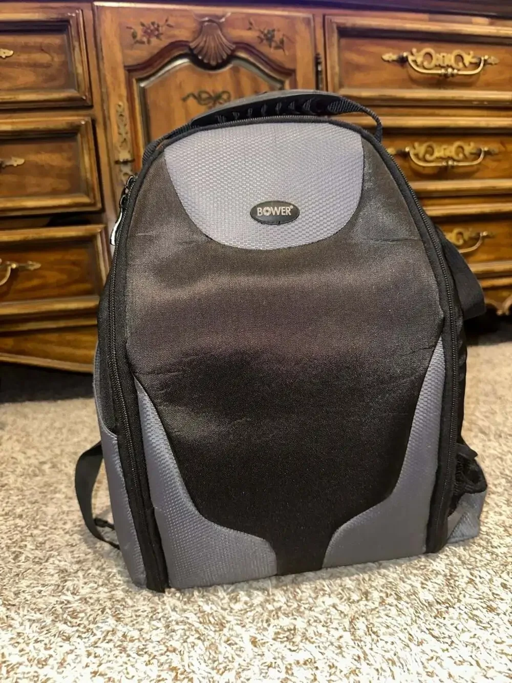 Bower Digital SLR Camera Backpack Bag Black and Gray